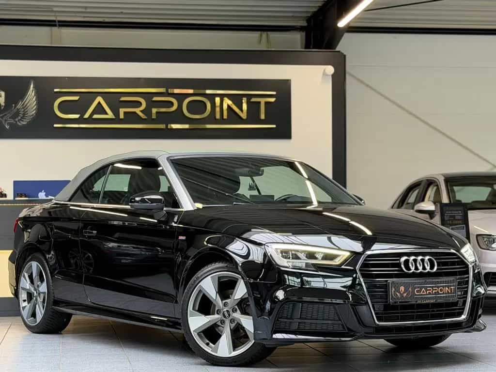 Audi A3 Cabrio //S-Line //Volleder//Virt/LED/Navi/BT 07/2017-photo-4