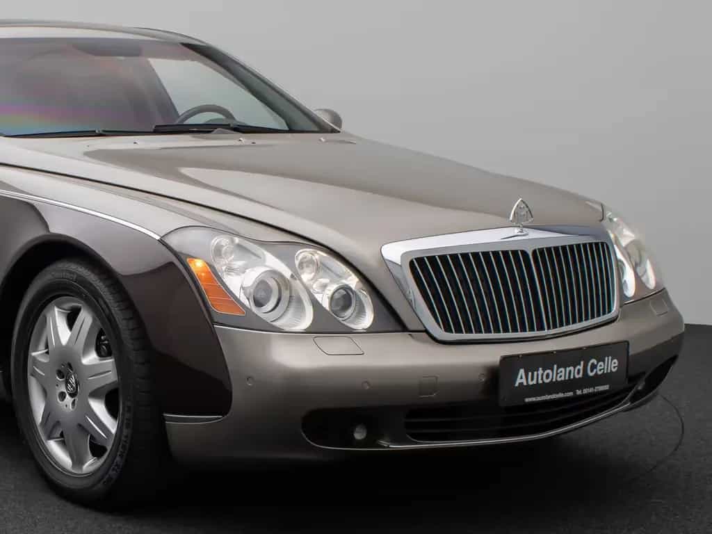 Maybach 57 DUOTONE V12 Fondpaket Massage Solar VOLL 04/2006-photo-13