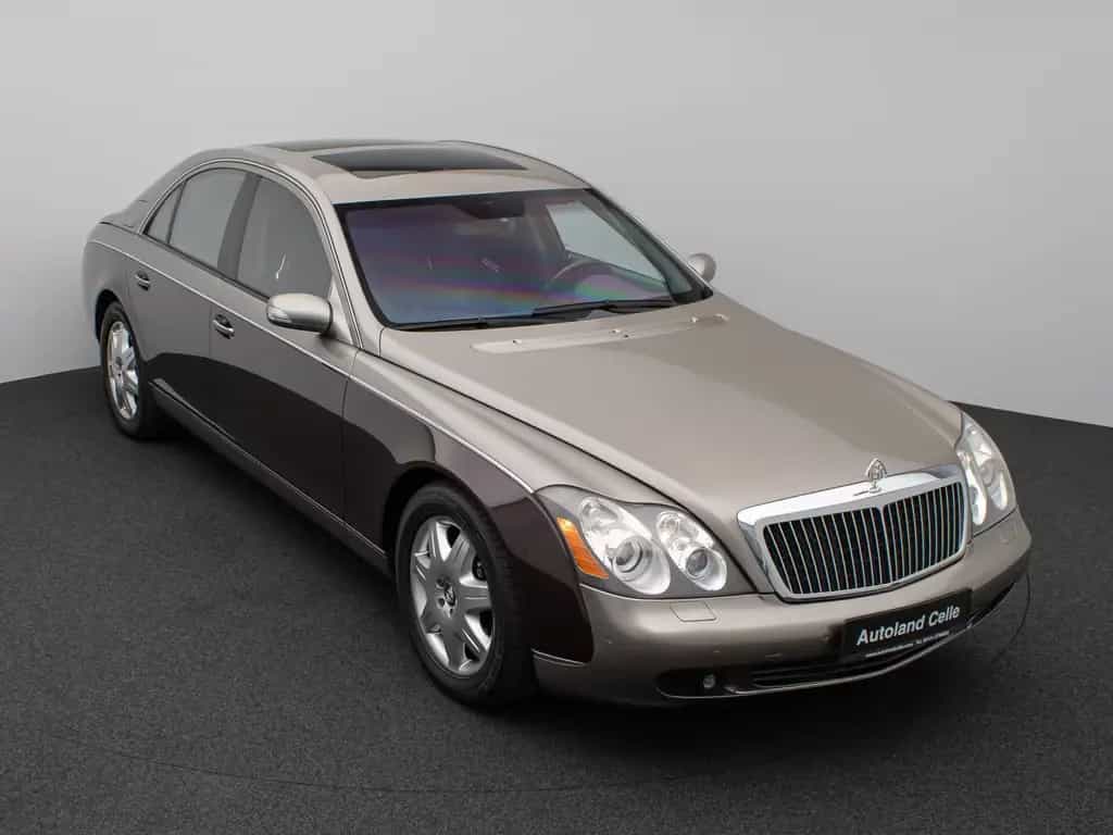 Maybach 57 DUOTONE V12 Fondpaket Massage Solar VOLL 04/2006-photo-2