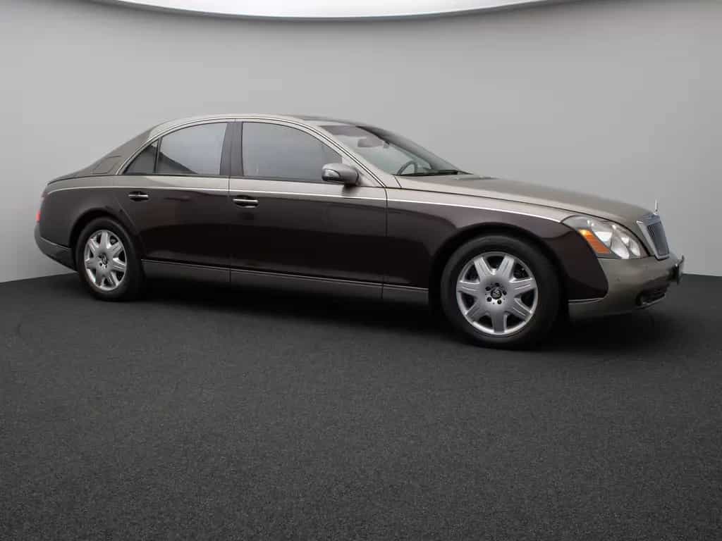 Maybach 57 DUOTONE V12 Fondpaket Massage Solar VOLL 04/2006-photo-3
