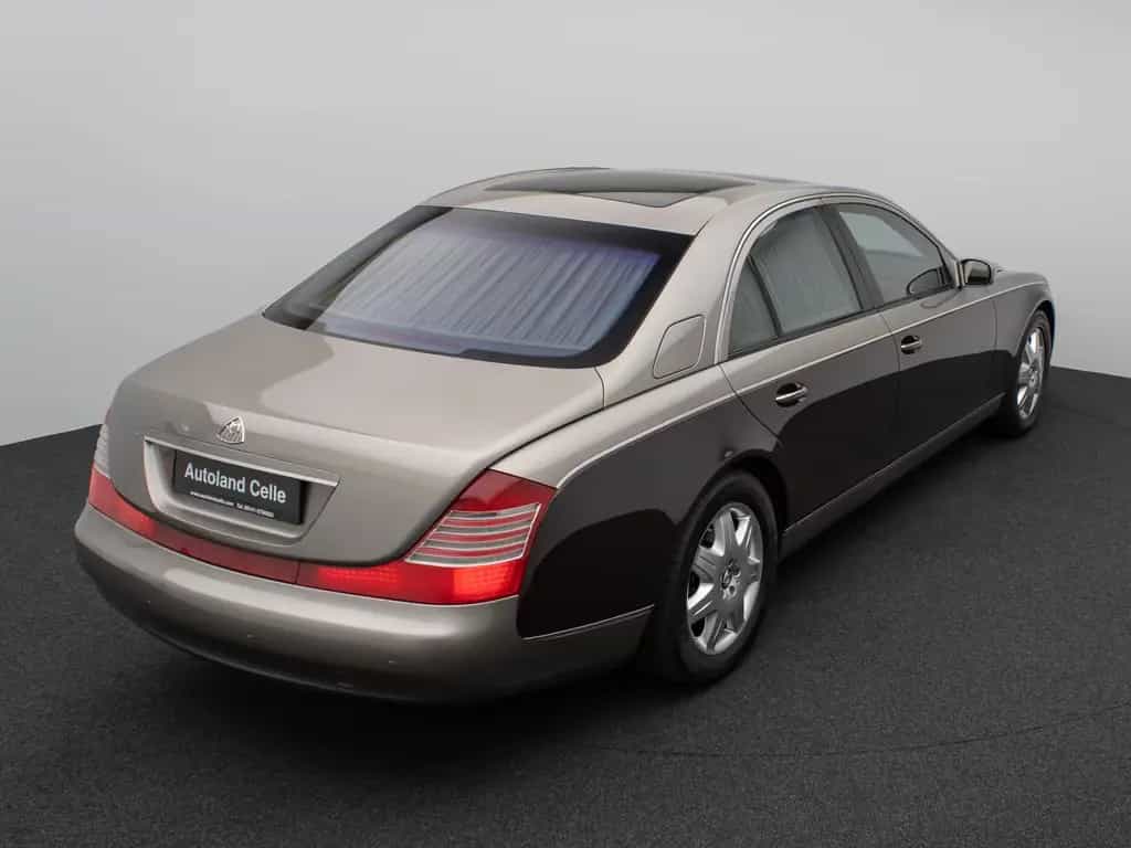 Maybach 57 DUOTONE V12 Fondpaket Massage Solar VOLL 04/2006-photo-5