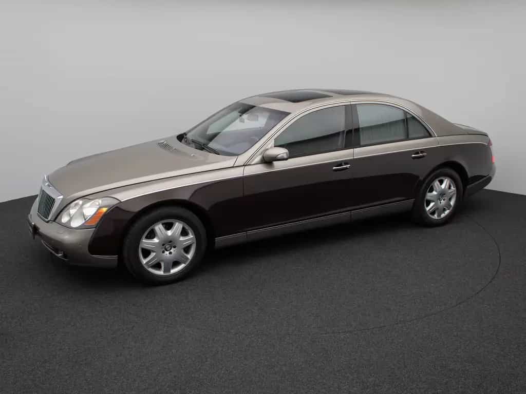 Maybach 57 DUOTONE V12 Fondpaket Massage Solar VOLL 04/2006-photo-9
