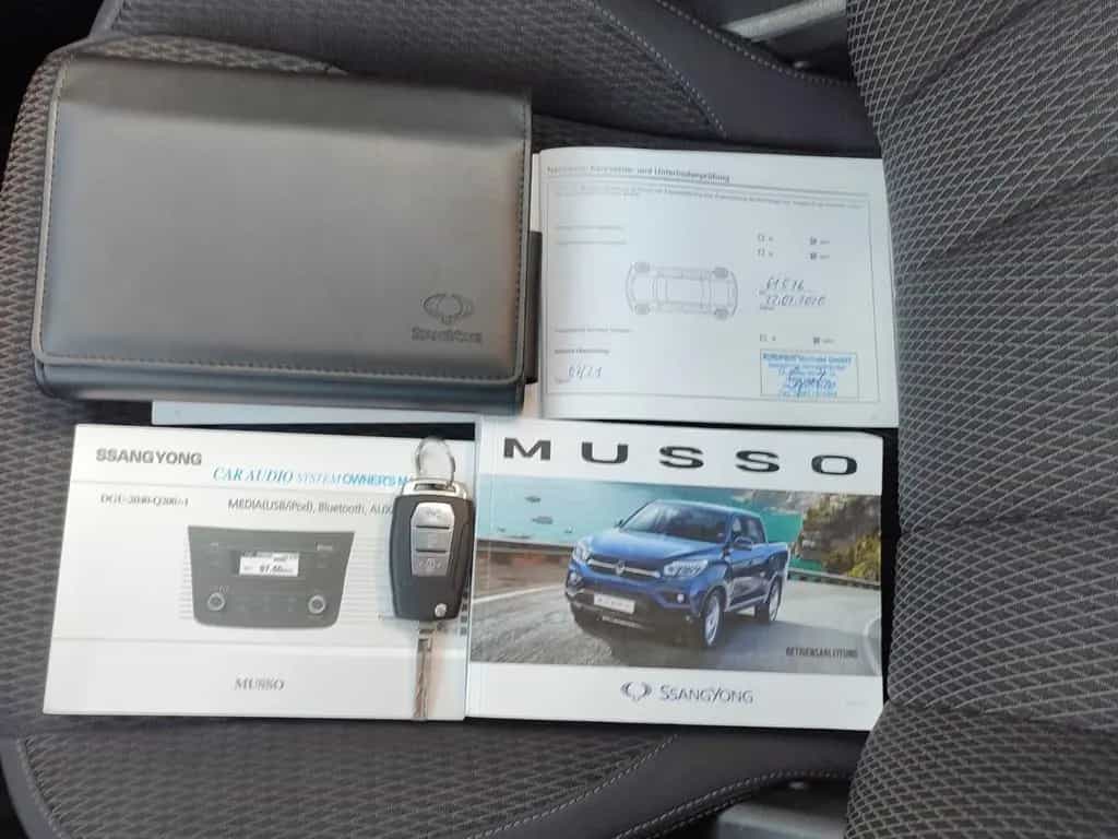 Ssangyong MUSSO Musso Crystal 4WD HU+SERVICE NEU 02/2019-photo-21