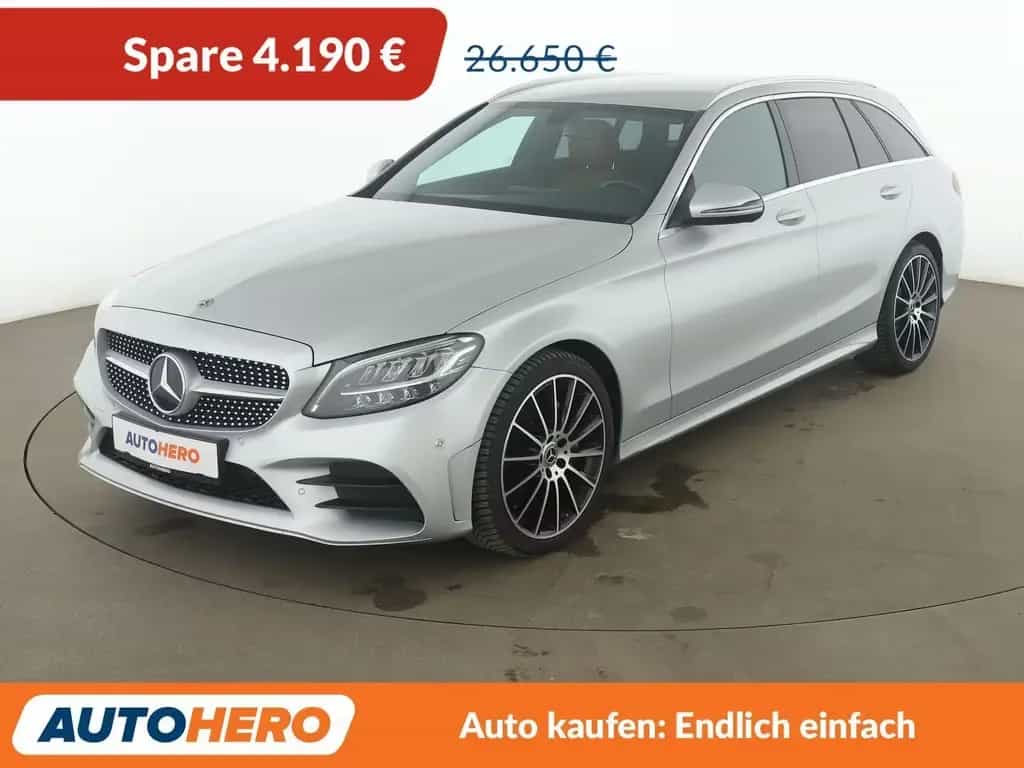 Mercedes-Benz C 180 T AMG Line Aut.*LED*NAVI*TEMPO*CAM*PDC*SHZ 07/2020-photo-0