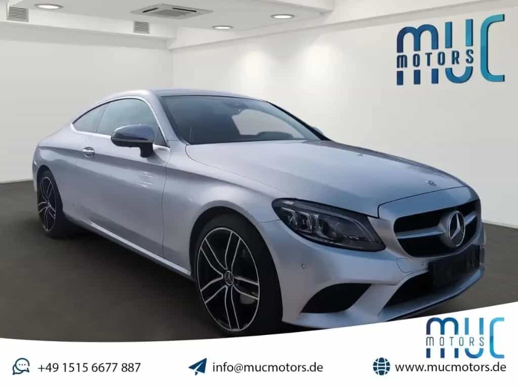 Mercedes-Benz C 220 d Coupe 9G-TRONIC Ambiente Burmester Pano 10/2020-photo-0