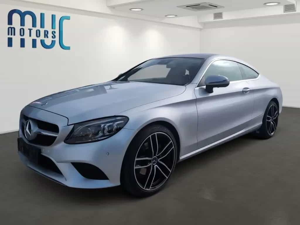 Mercedes-Benz C 220 d Coupe 9G-TRONIC Ambiente Burmester Pano 10/2020-photo-1