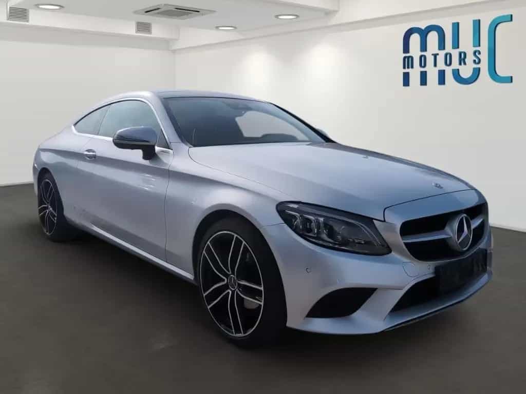 Mercedes-Benz C 220 d Coupe 9G-TRONIC Ambiente Burmester Pano 10/2020-photo-2