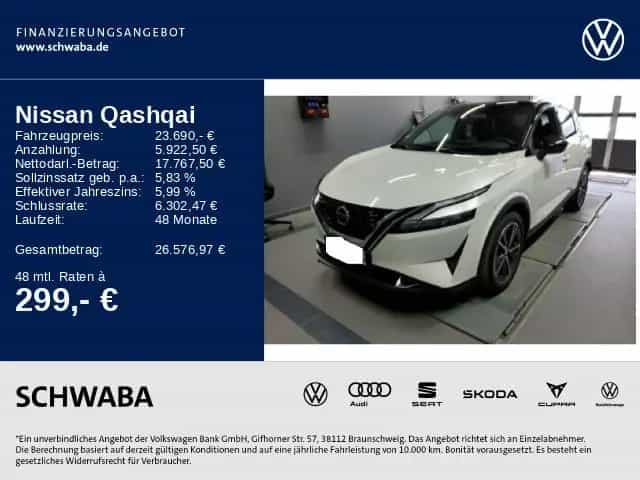 Nissan Qashqai Tekna+ 1.3 DIG-T 06/2022-photo-1