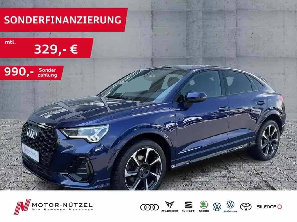 Audi Q3 Sportback 35 TFSI S-TR 2xS-LINE LED+NAV+RFK 03/2021-photo-0