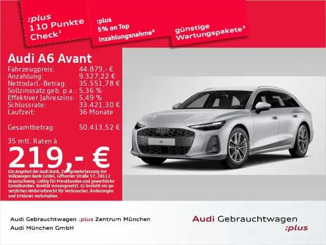Audi A6 Avant NEU TFSI S tronic AHK/Matrix/Kameras 11/2025-photo-0