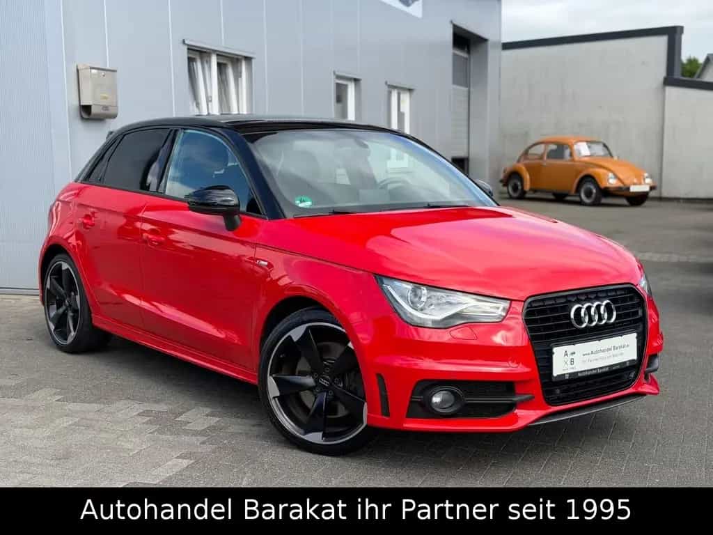 Audi A1 1.4 SB S-tronic 3x S-line Sportpaket 1.Hd NAV 05/2014-photo-0