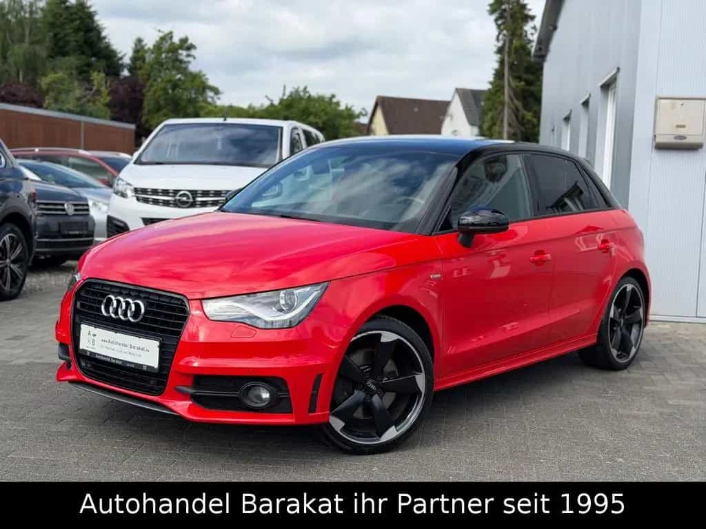 Audi A1 1.4 SB S-tronic 3x S-line Sportpaket 1.Hd NAV 05/2014-photo-2