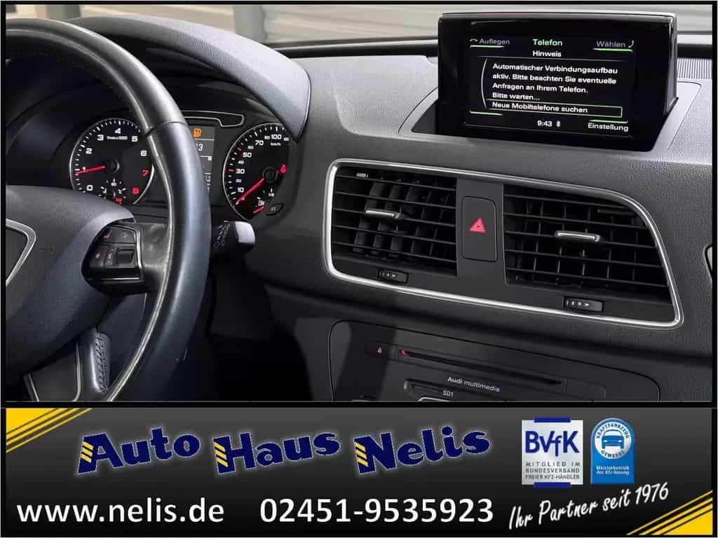 Audi Q3 2,0 TFSI quattro AHK Sitzheiz. RadioCD MP3 BT 01/2015-photo-12