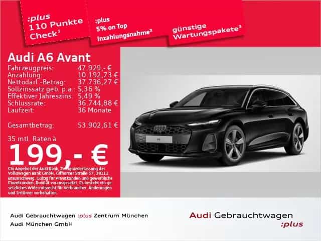 Audi A6 Avant NEU TFSI S tronic Pano/AHK/B&O 10/2025-photo-0