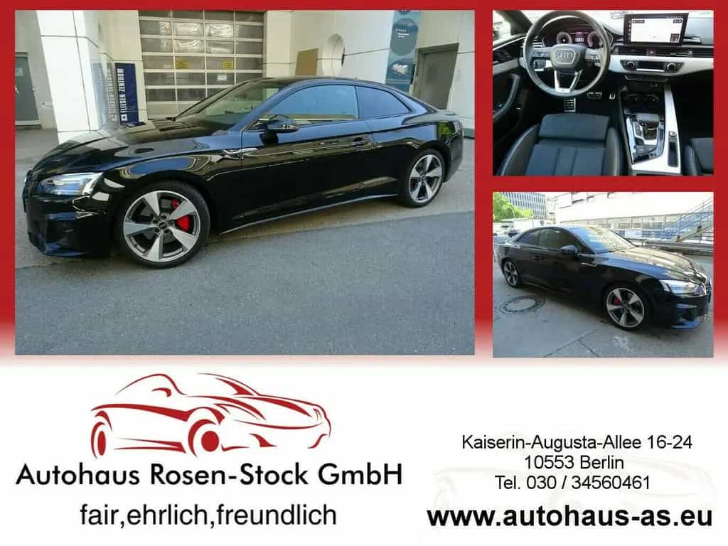 Audi A5 Coupe 45 TFSI Quattro S-Tronic S-Line Sportpa 11/2022-photo-0