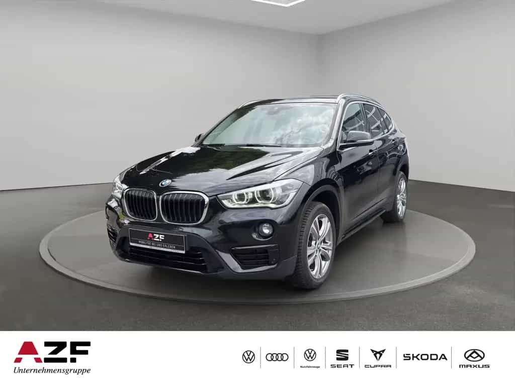 BMW X1 18 d sDrive Sport Line AHK+NAVI+LED 08/2018-photo-0