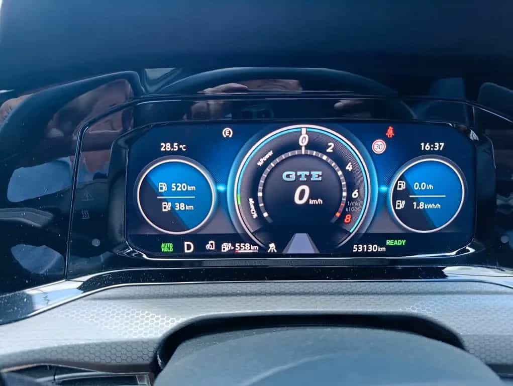 Volkswagen Golf 1.4 eHybrid OPF DSG GTE 03/2022-photo-8