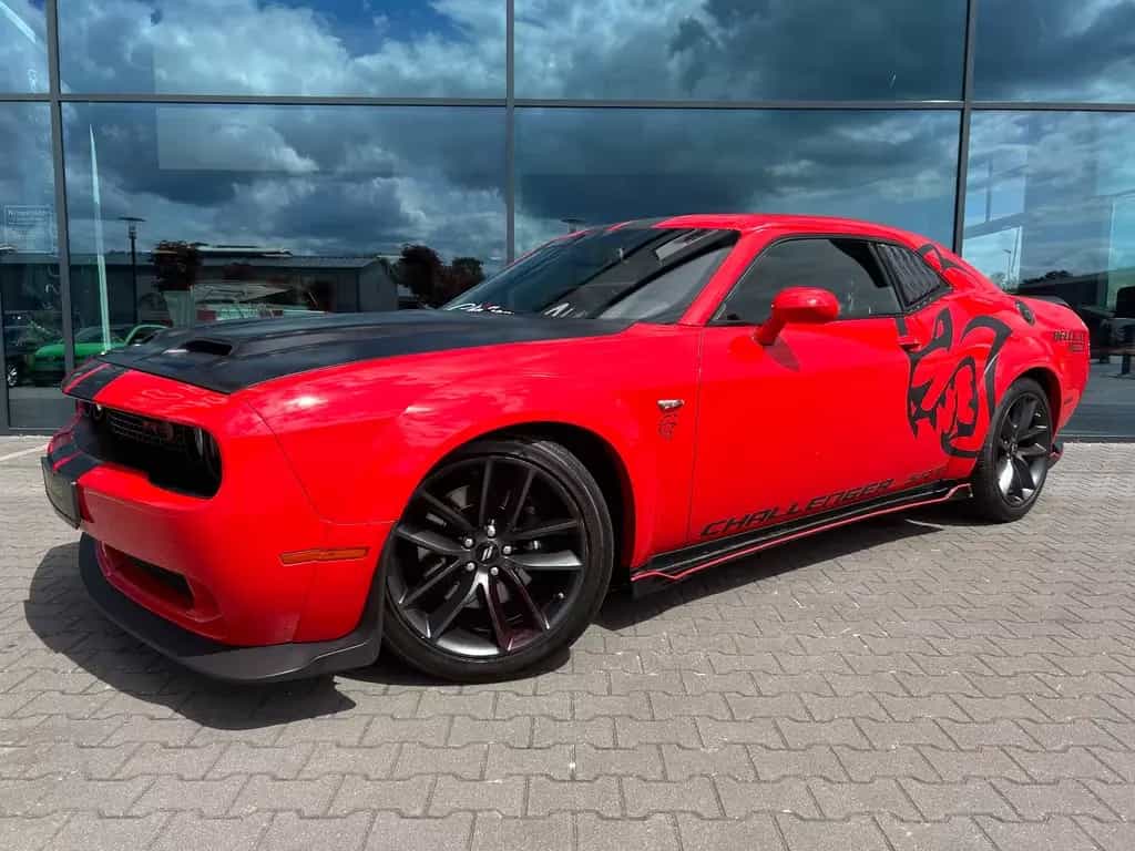 Dodge Challenger 6.4L V8 Scat Pack *SHZ*TEMP*LEDER*20" 07/2019-photo-0