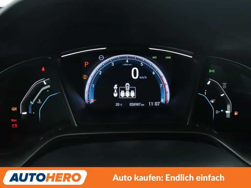 Honda Civic 1.5 VTEC Prestige Aut*NAVI*LED*ACC*CAM*PDC 12/2019-photo-19