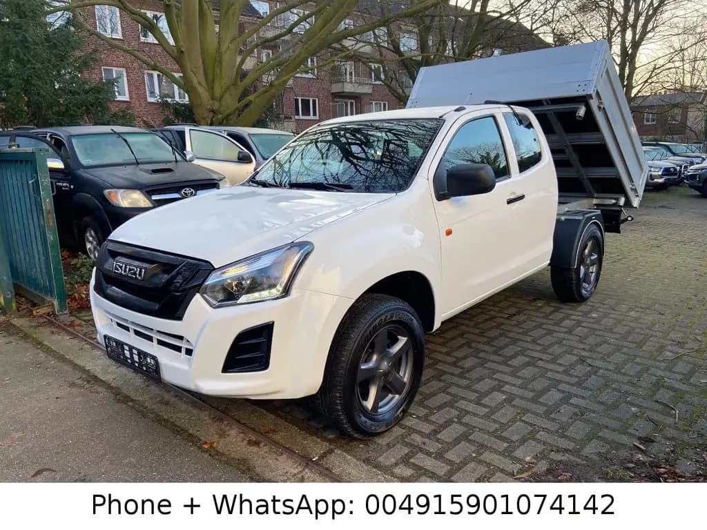 Main__Slider__Photo:Isuzu D-Max 1.9 D 1,5-CAB 3-kipper 4x4 AHK Klima m21 03/2018-0