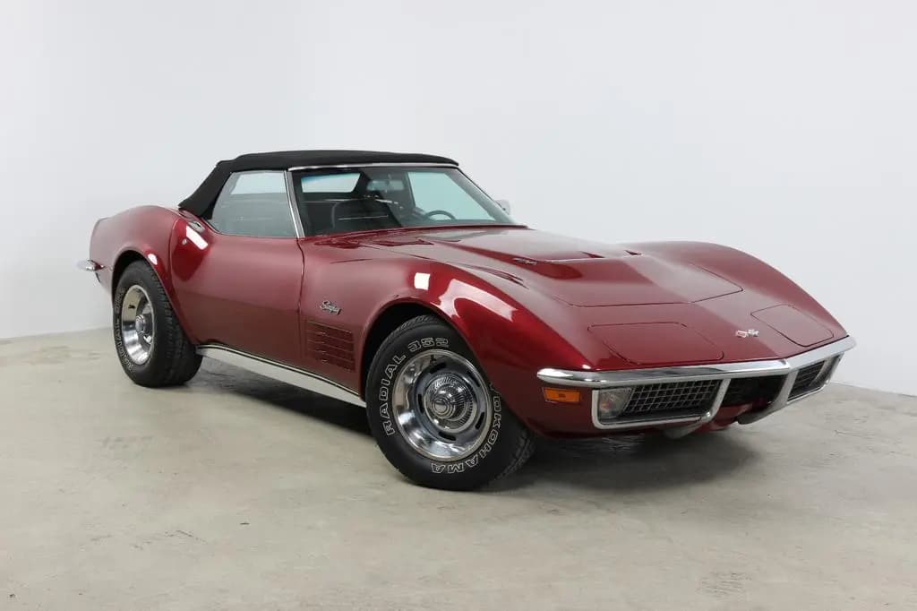 Main__Slider__Photo:Corvette C3 Cabrio 454 Big Block 390HP Matching Traumhaft 07/1970-0