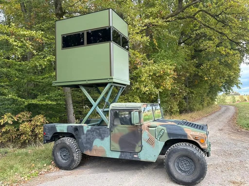 Main__Slider__Photo:Hummer H1 M1123 6,5L - H-Zulassung inkl. Jagdkanzel 06/1990-0