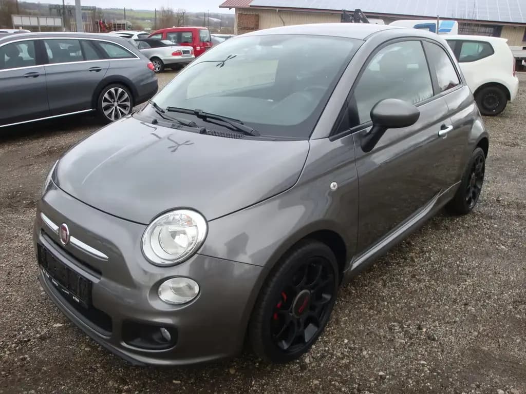 Main__Slider__Photo:Fiat 500 S 0,9 Ltr. - 77 kW *Sport-Paket/USB/PDC/ALU* 11/2014-0