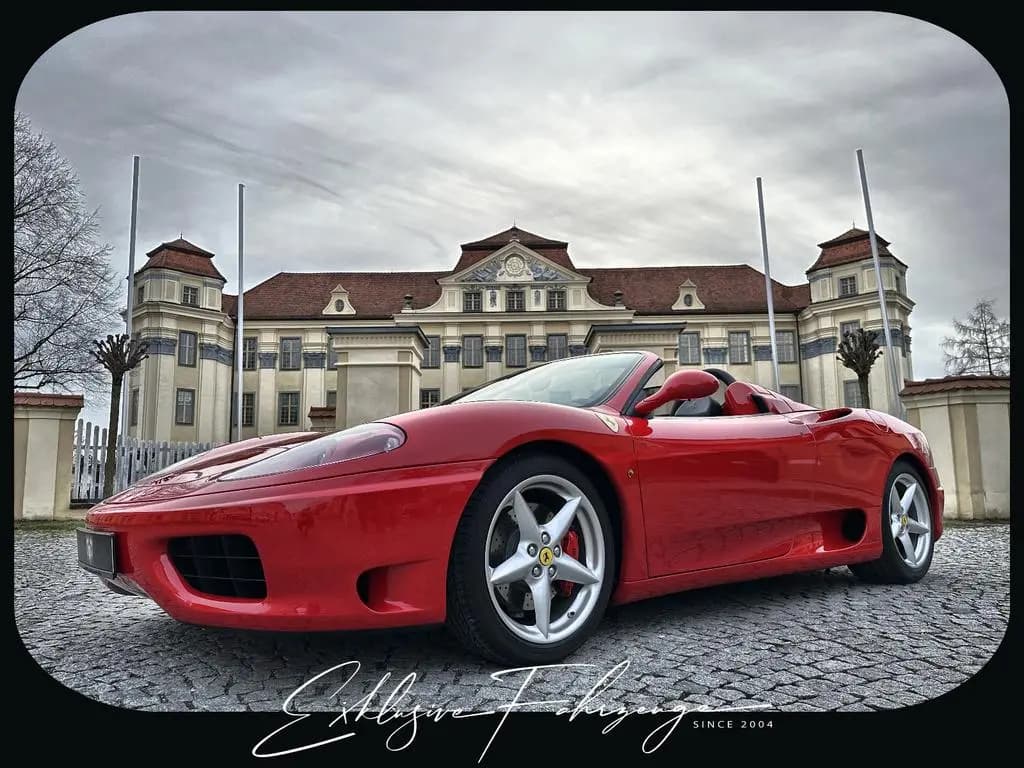 Main__Slider__Photo:Ferrari 360 Spider|Service NEU|3880km|Scuderia Shields| 01/2001-0