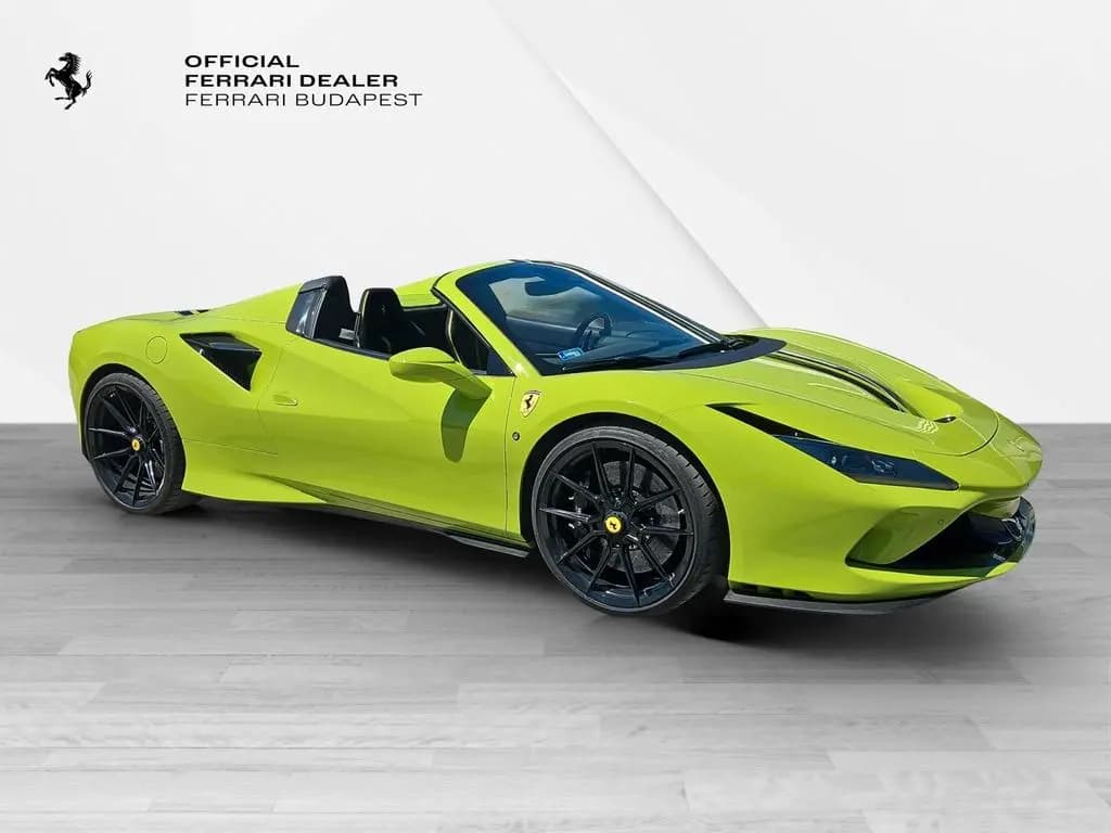 Main__Slider__Photo:Ferrari F8 Spider FULL CARBON JBL LIFT VERDE GERMOGLIO 07/2022-0