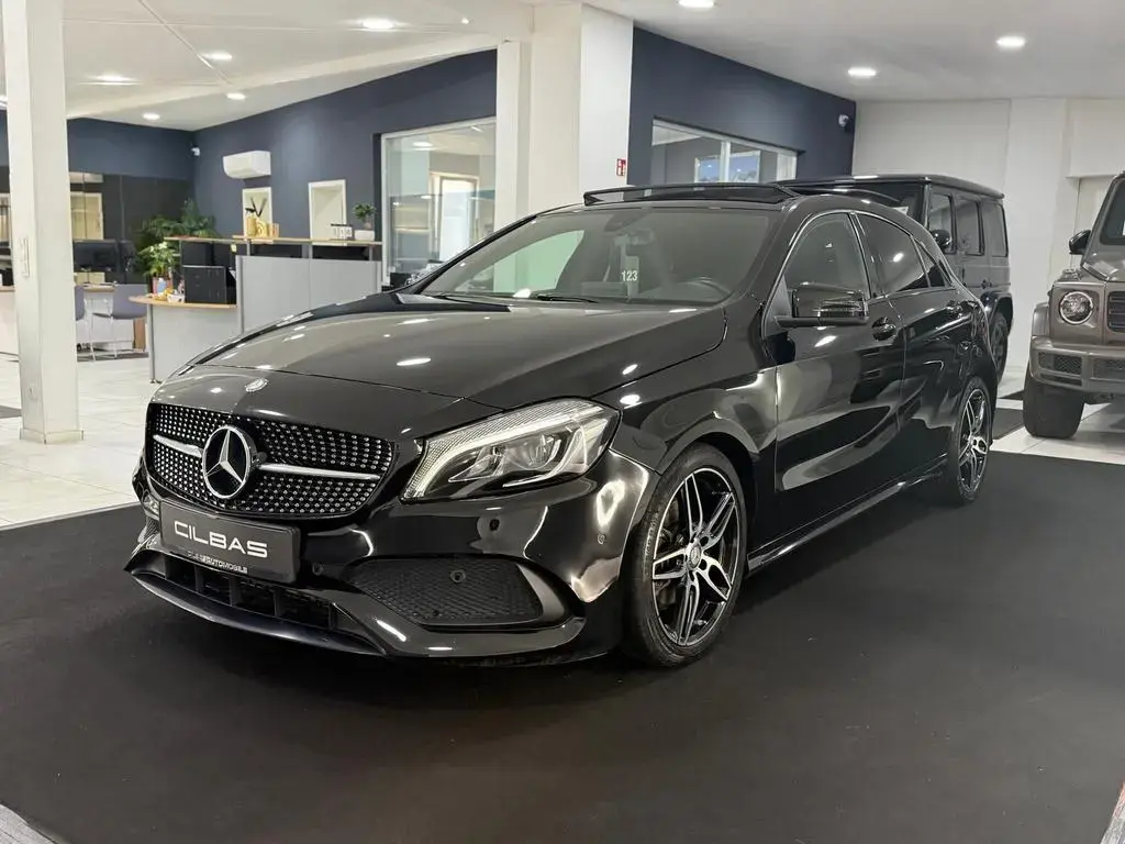 Main__Slider__Photo:Mercedes-Benz A 180 BE AMG-LINE*PANORAMA*NIGHT*LED*SHZ*2.HAND* 01/2017-1