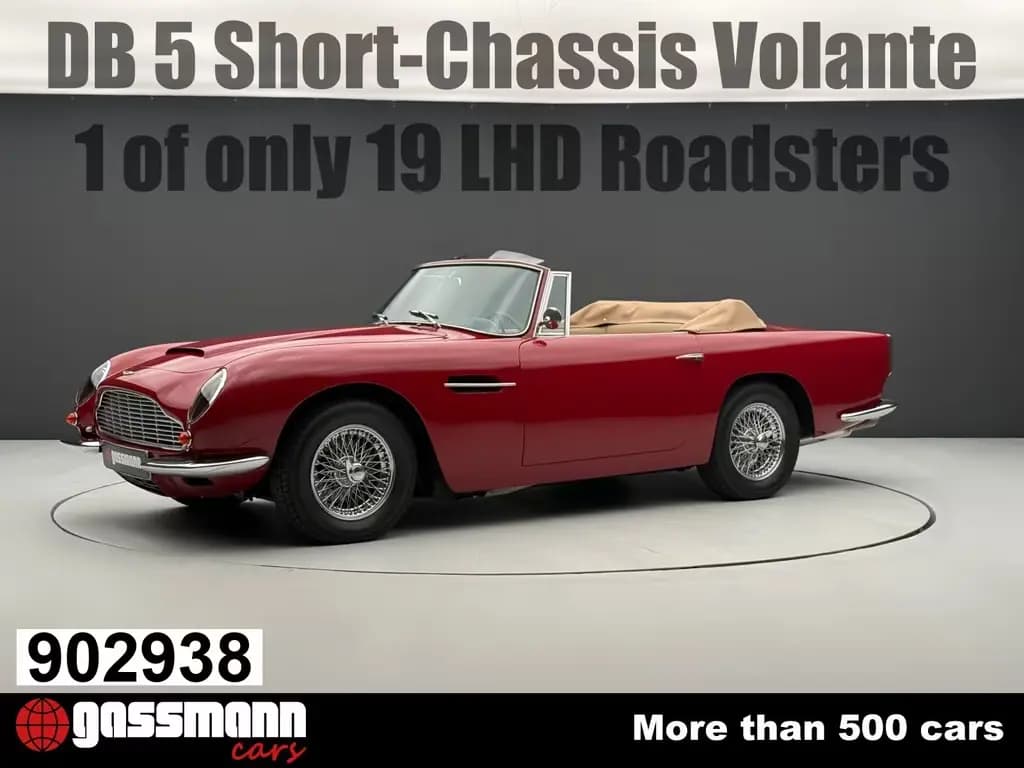 Main__Slider__Photo:Aston Martin DB 5 Short-Chassis Volante Roadster LHD  - 1 von 07/1966-0