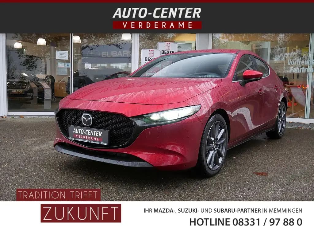 Main__Slider__Photo:Mazda 3 e-SKYACTIV G 140 FWD Exclusive-Line HUD 360° 10/2024-0