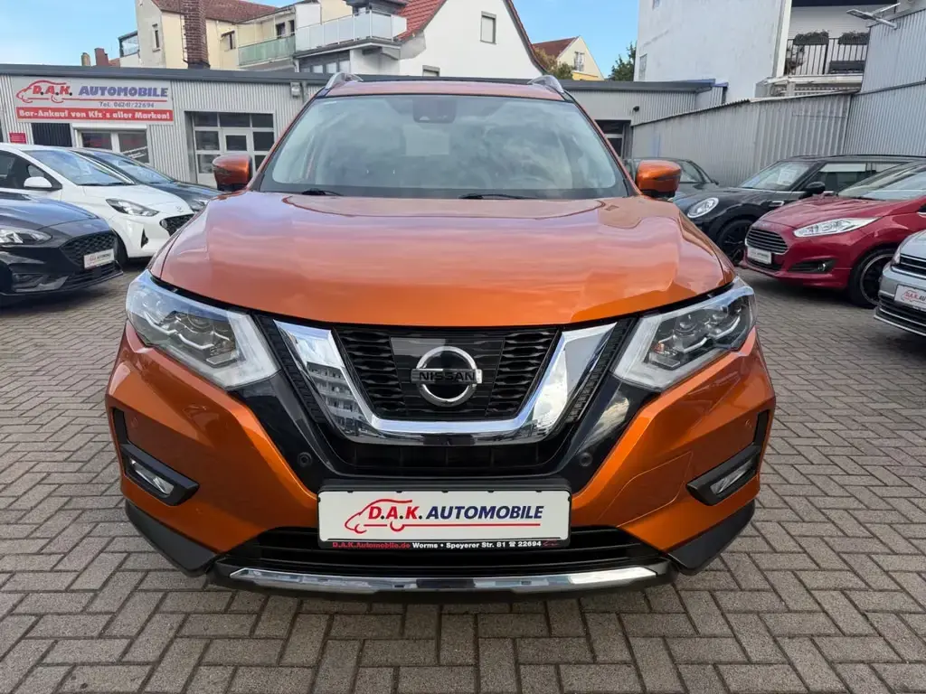 Main__Slider__Photo:Nissan X-Trail Tekna 4x4 2.Hand+54TKM+Pano+360°+Leder 07/2018-1