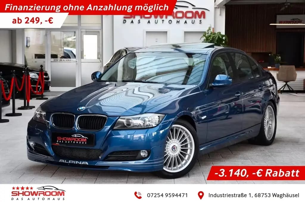 Main__Slider__Photo:ALPINA D3 2.0 Bi-Turbo SWITCH-TRONIC Limo Schiebedach 01/2011-0