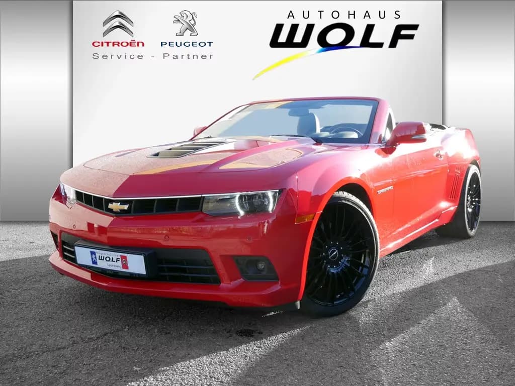 Main__Slider__Photo:Chevrolet Camaro V8 Cabrio SHZ LEDER KAMERA XENON NAVI HUD 05/2015-0