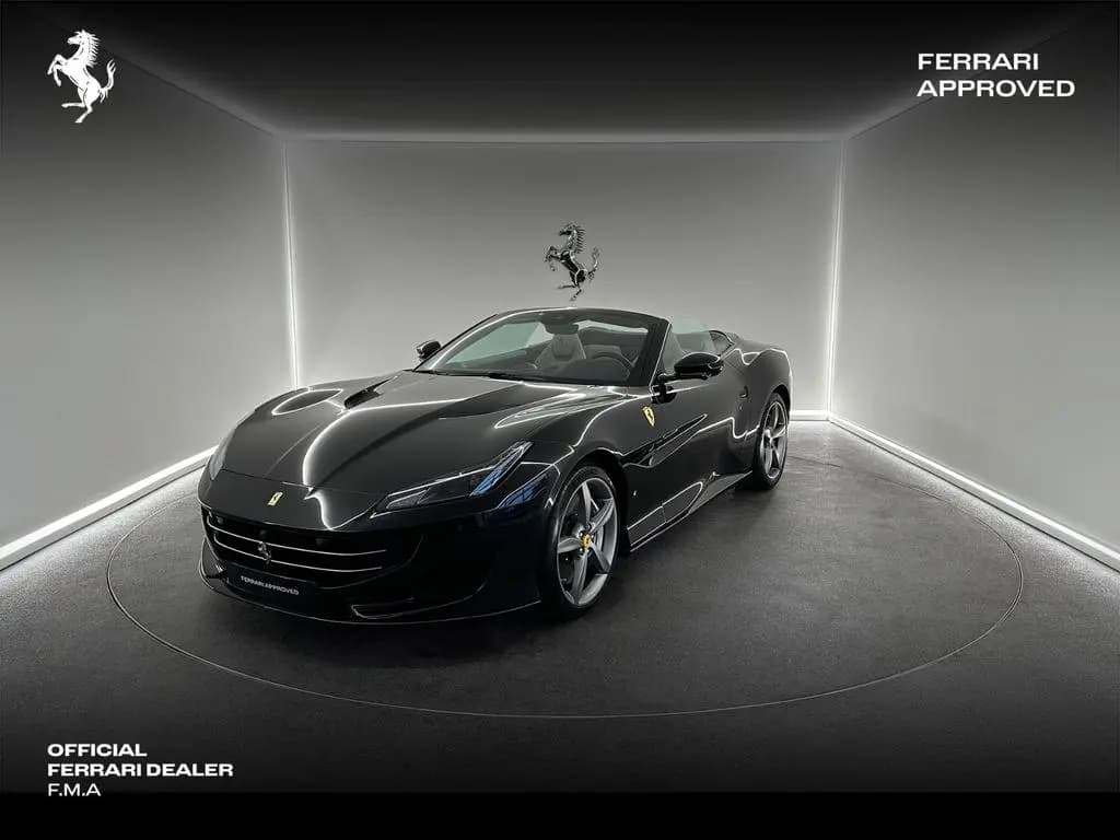 Main__Slider__Photo:Ferrari Portofino / Nero Daytona / 2Y Ferrari Approved 08/2019-0
