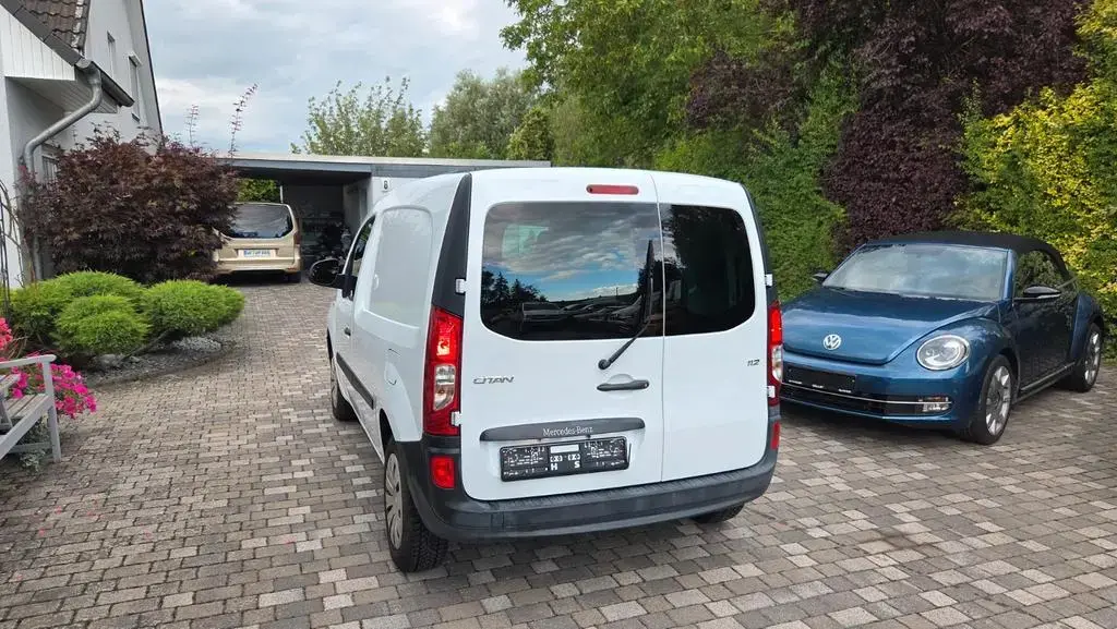 Main__Slider__Photo:Mercedes-Benz Citan Kasten 112 Leiterklappe Klima Regale bott 07/2018-1