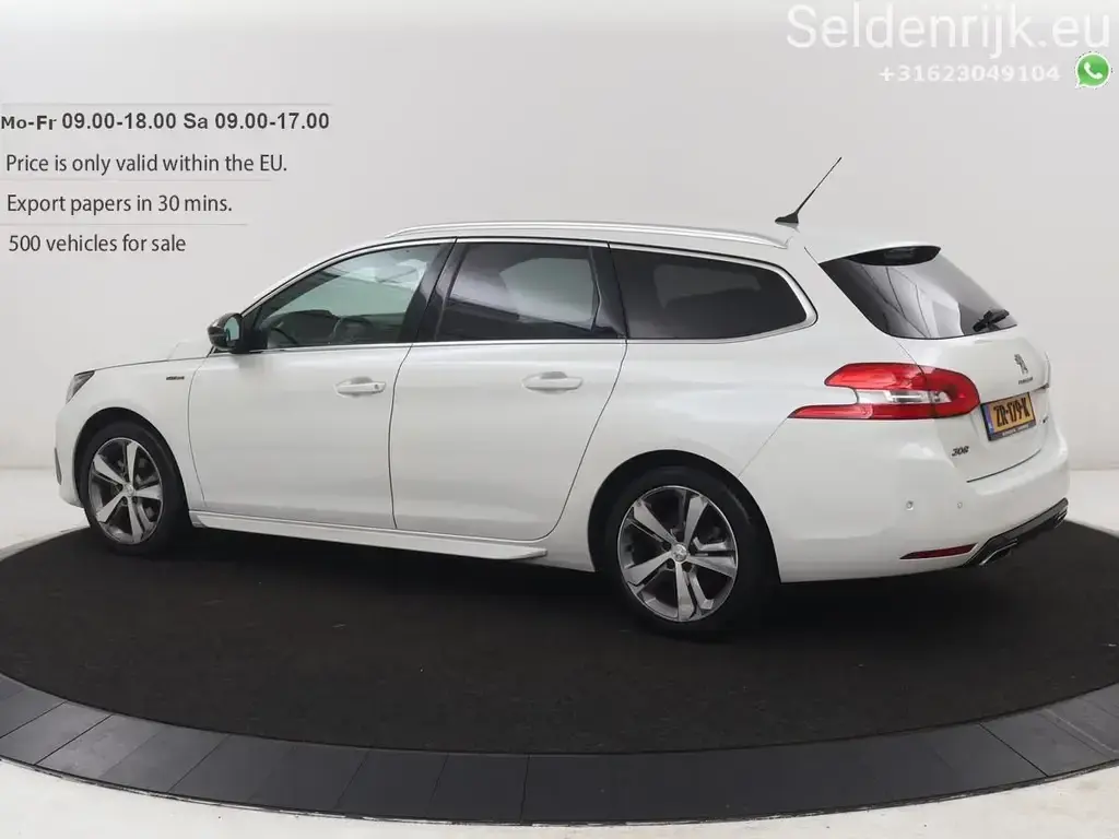 Main__Slider__Photo:Peugeot 308 SW 1.2 PureTech GT-line | Half leder | Tempo 02/2019-1