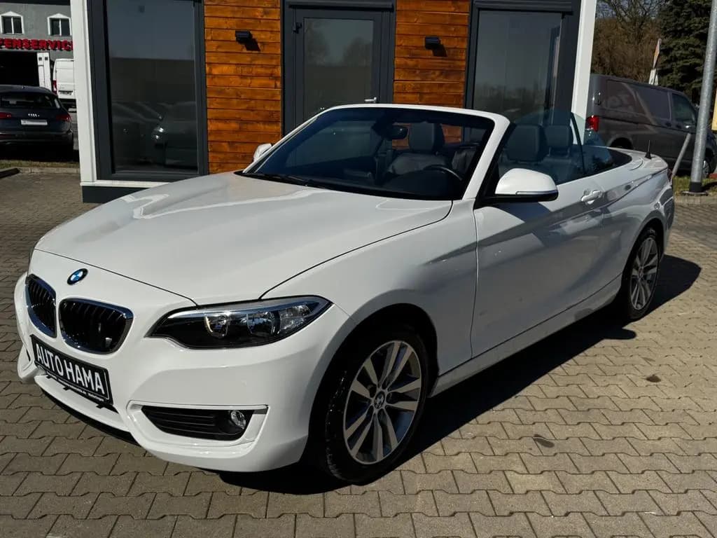 Main__Slider__Photo:BMW 2 Series 218i Cabrio *NAVI*SHZ*LEDER*PDC*ALPIN*GEPFLEGT* 08/2015-0
