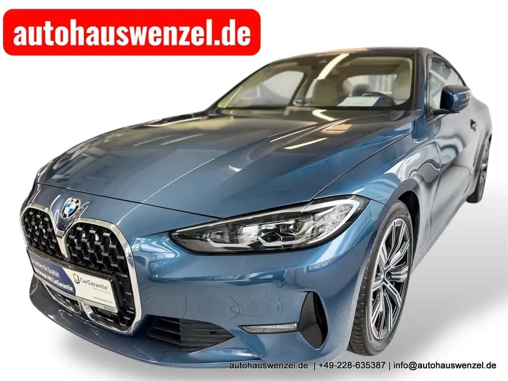 Main__Slider__Photo:BMW 420 d Coupé LEDER SCHIEBEDACH DISTRONIC AHK LED 06/2021-0
