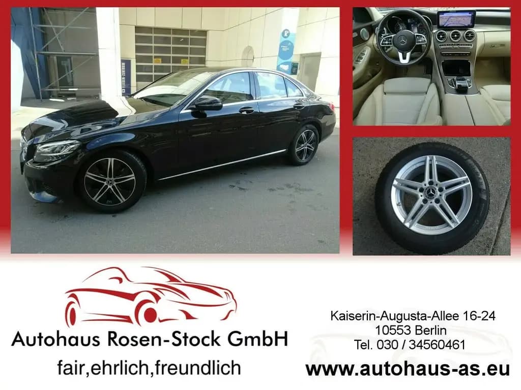 Main__Slider__Photo:Mercedes-Benz C 220 D Avantg,9G-Tronic,Kamera,LED,ACC,Navig 02/2020-0