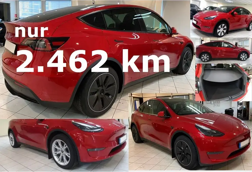 Main__Slider__Photo:Tesla Model Y rot AWD nur2462km kaufe auch Teslas an´´ 09/2022-1