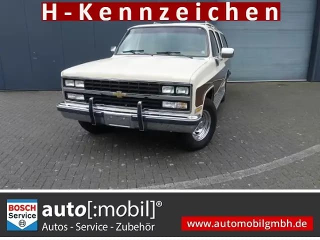 Main__Slider__Photo:Chevrolet Suburban 2500 Silverado+H-KENNZEICHEN-KLIMA+7 SI 07/1989-0