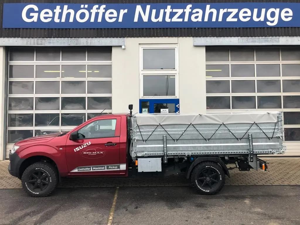 Main__Slider__Photo:Isuzu D-Max Single Cab4x4 L  BIG MAX L2 Gurtbandaufbau 03/2023-0
