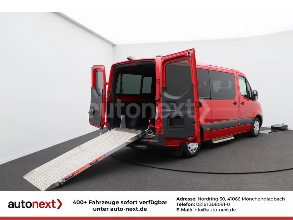 Main__Slider__Photo:Mercedes-Benz Sprinter 214 Tourer Aut. *Rollstuhl-Rampe* (8975 01/2019-0