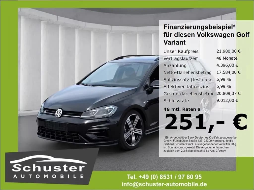 Main__Slider__Photo:Volkswagen Golf Variant VII R 4Mot 2.0TSI*DSG LED ACC Navi 02/2020-0