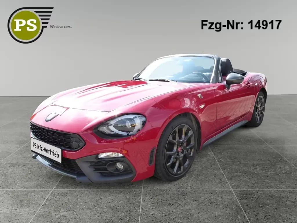 Main__Slider__Photo:Abarth 124 Spider 1.4 MultiAir Turbo Navi Leder 2farbig 09/2016-0
