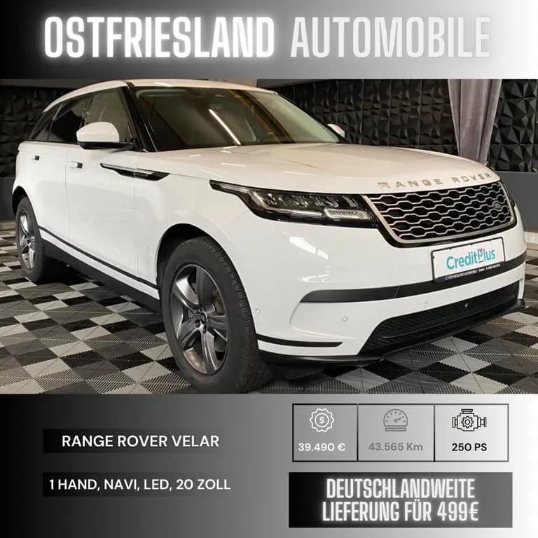 Main__Slider__Photo:Land Rover Range Rover Rover Velar, 1 Hand LED, Alcantara, AHK 10/2021-0