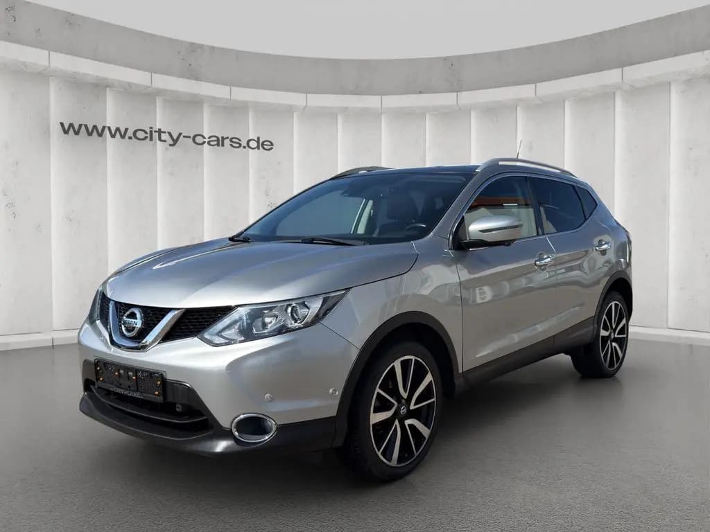 Main__Slider__Photo:Nissan Qashqai Tekna*LED*CAM*NAVI*LEDER*AHK*ASSIST 06/2017-0