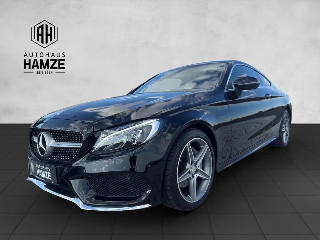 Main__Slider__Photo:Mercedes-Benz C-Class 180 Coupe AMG-LINE|LED|Navi|Alcantara|EDELHOLZ 09/2016-0